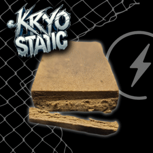KRYO STATIC - Platinium Peach | Hash de CBD 15% | Artisanal | Produit en France 🇫🇷