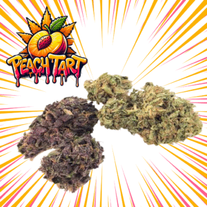 PEACH TART - Fleurs de CBD Greenhouse 14% | Cultivé en France 🇫🇷